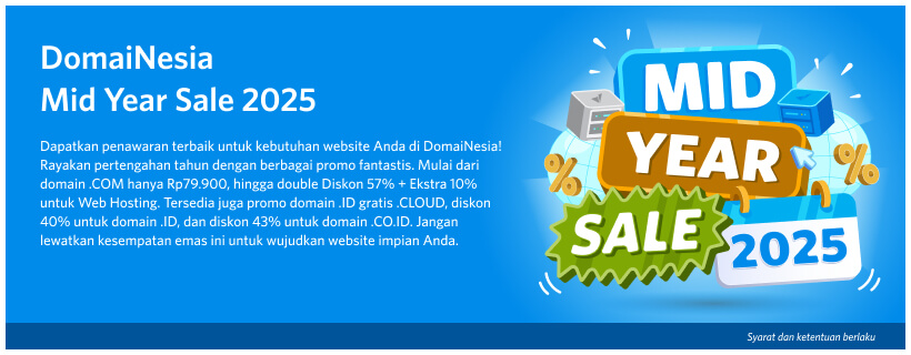 Popup Banner DomaiNesia