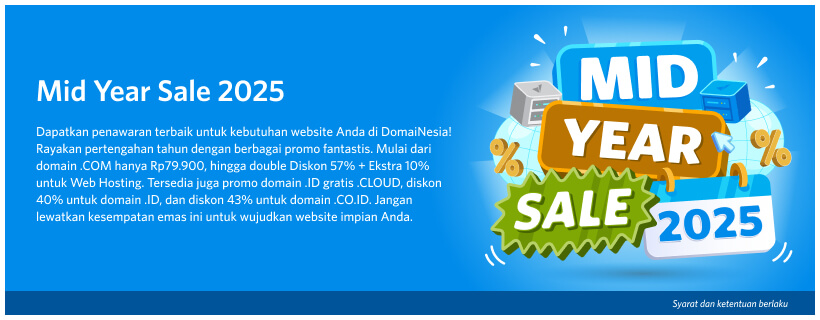 Popup Banner DomaiNesia