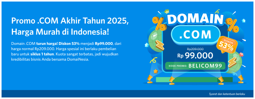 Popup Banner DomaiNesia