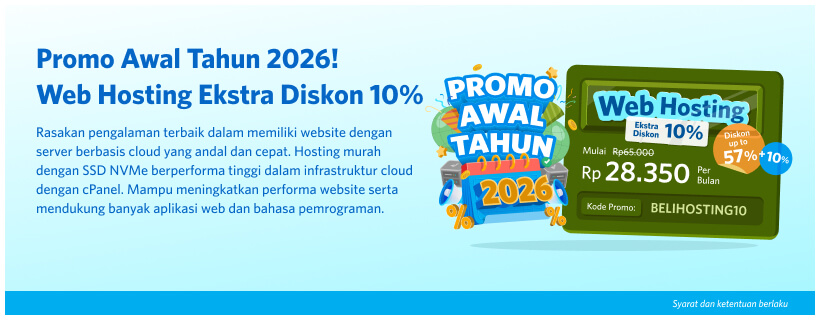 Popup Banner DomaiNesia