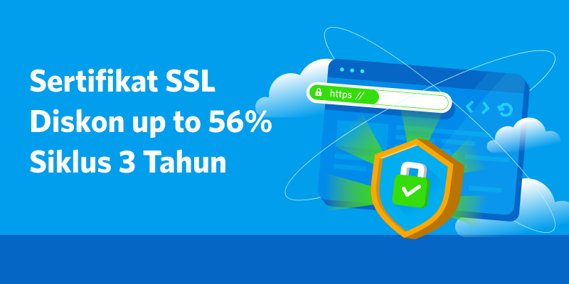 Promo Beli Sertifikat SSL Siklus 3 Tahun Diskon up to 56%
