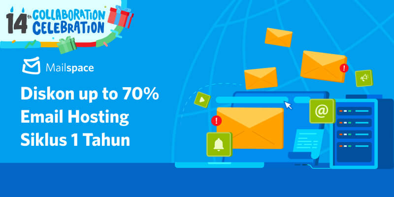 Promo Beli Email Hosting Diskon up to 70%
