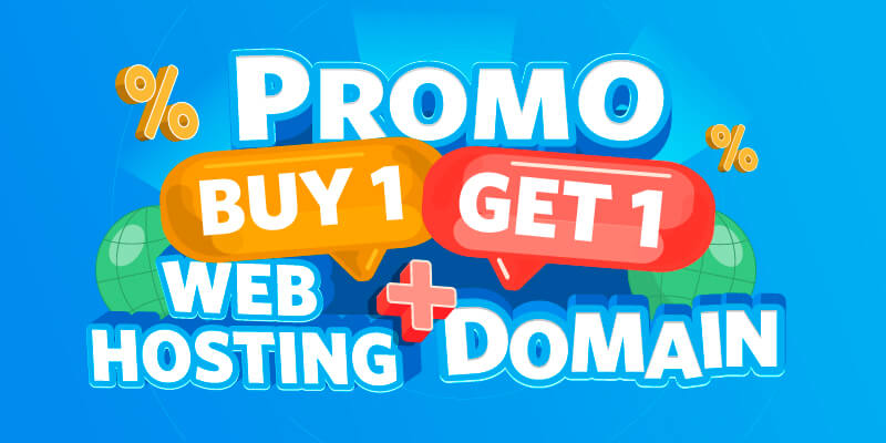 Beli Web Hosting Bisa Gratis 1 Domain Lagi