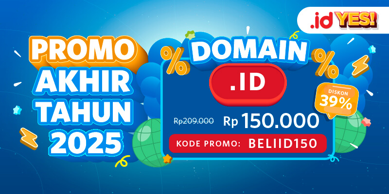 Promo Domain .ID Rp150.000