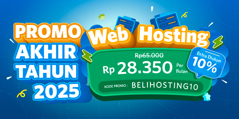 Web Hosting Ekstra Diskon 10%