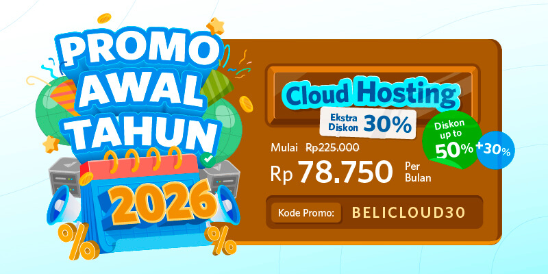 Cloud Hosting Ekstra Diskon 30%