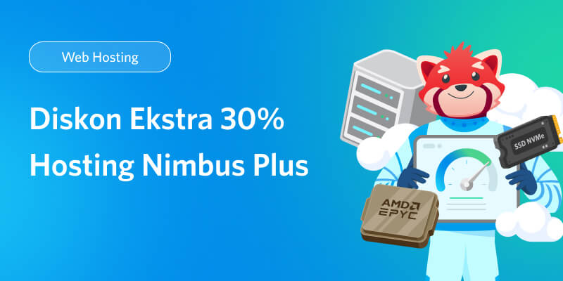 Promo Beli Hosting Nimbus Diskon Ekstra 30%